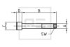 MERCE 3433240071 Central Bolt